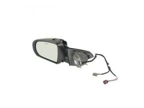 Left side mirror complete Jeep Compass 17-24 4+5 pins, BSM, turn signal, heated, graphite