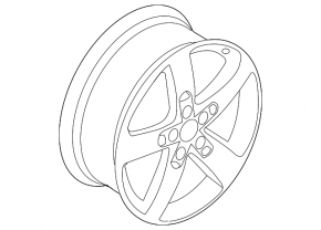 Wheel disk R19 x 8.5J VW Touareg 11-17