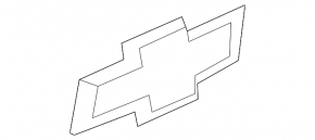 Chevrolet Malibu 13-15 Trunk Lid Badge Emblem