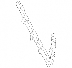 Left rear bumper mount for Nissan Altima 2012 coupe