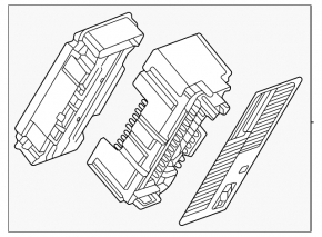 Chevrolet Equinox EV under-dash fuse box 24-26