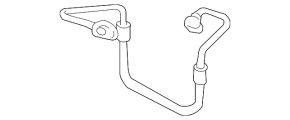 Air conditioning condenser-compressor pipe for Toyota Sienna 2010-2011