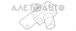 Fuel vapor pressure sensor Infiniti QX30 17- with tubes