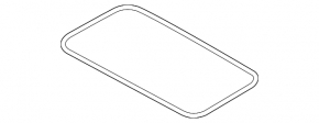 Subaru Outback 15-19 hatch seal gray