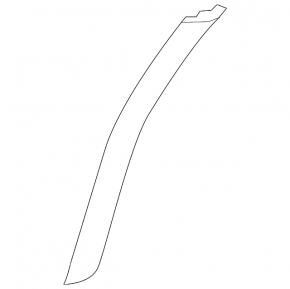 Front Bumper Arch Extension Left Porsche Cayenne 958 11-14 Turbo