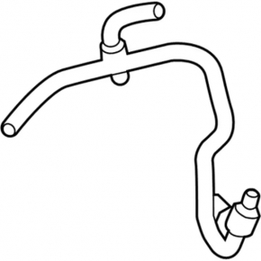Cooling system hose Ford Edge 15-19 2.7T