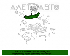 Front right seat control Mercedes W211