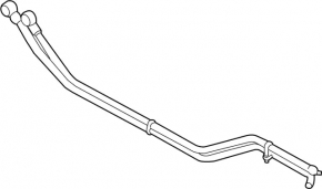 Cooling pipes of automatic transmission Infiniti Q50 14-15 3.7 RWD