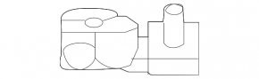 Negative terminal Nissan Sentra 13-19