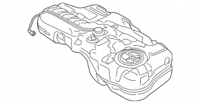 Fuel tank Hyundai Kona 18-23 1.6, 2.0