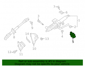 Lexus UX200 UX250h Steering Column Lock 19-22
