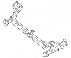 Rear beam Nissan Sentra 13-15