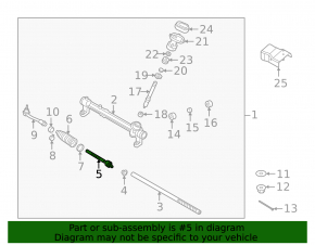 Left steering rod for Hyundai Tucson 22-25