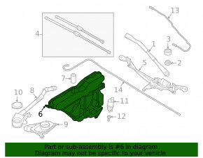 BMW 3 G80 21-25 M3 Windscreen Washer Reservoir