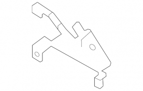 Front bumper upper reinforcement bracket, central, Nissan Ariya 23-25