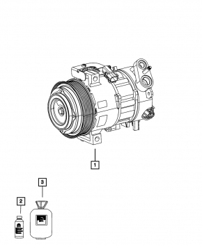 Dodge Dart 13-13 2.0 2.4 Air Conditioning Compressor
