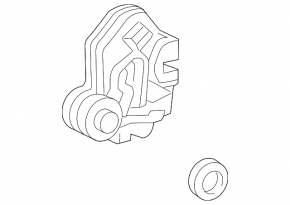 Toyota Camry v40 rear right door lock