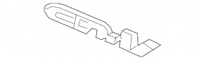 Emblem inscription CRV tailgate Honda CRV 17-22