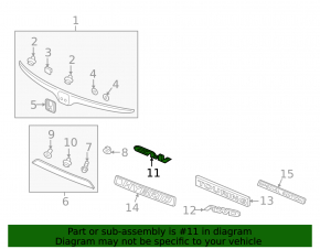 Emblem inscription CRV tailgate Honda CRV 17-22