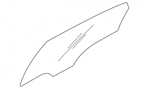 Rear left door glass for Kia K5 21-24