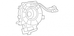 Lexus LS 10-17 Steering Wheel Cable