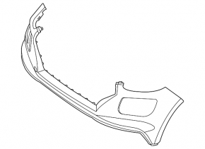 Front bumper bare Hyundai Venue 20-25