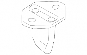 Nissan 370Z 09-2019 Tailgate Lock Hook