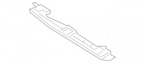 Lower center rear bumper bracket for Mercedes A-class V177 19-22