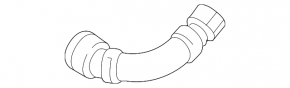 Left cooling pipe Mercedes AMG GT-class X290 19-25 3.0