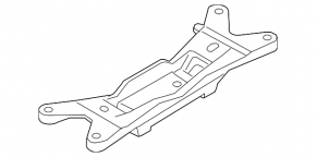 Automatic transmission mount bracket Ford Mustang mk6 15- 2.3T, type 2