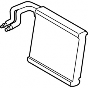 Lincoln MKC 17-19 Evaporator with Sensor