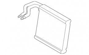 Lincoln MKC 17-19 Evaporator with Sensor