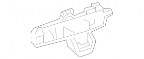 Front left door handle mechanism Mercedes GLA 15-20