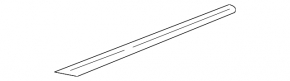 Door sill trim outer front left Cadillac ATS 13- chrome