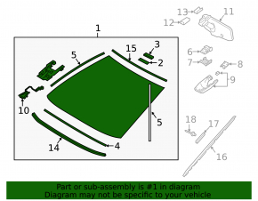 Windshield Toyota Avalon 19-