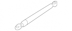 Hood shock absorber left Infiniti Q50 14-24