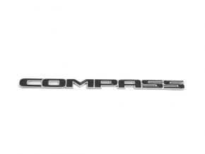 Emblem inscription COMPASS front left door Jeep Compass 17-23