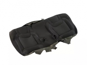 Rear row of seats 2nd row Jeep Cherokee KL 19 - black cloth, for cleaning