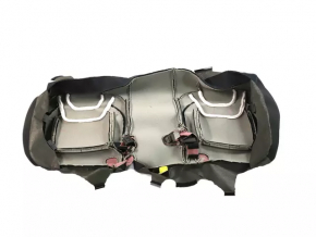 Rear row of seats 2nd row Jeep Cherokee KL 19 - black cloth, for cleaning