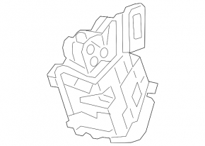 Rear right door lock Audi Q3 83A 19-25