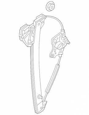 Rear left window lift mechanism for Audi Q3 83A 19-25