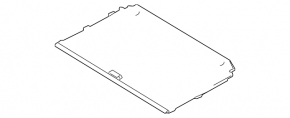 Front sunroof curtain Ford Flex 09-19