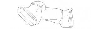 Air duct from the air intake right Mercedes W166 ML 12-16 3.0d