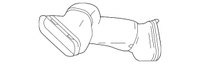 Air duct from the air intake right Mercedes W166 ML 12-16 3.0d