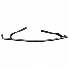 Upper front right door molding for Ford Edge 15-24 chrome with glass seal