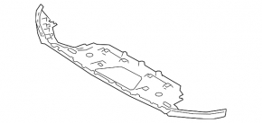 Land Rover Range Rover Velar 18-23 black front bumper lip