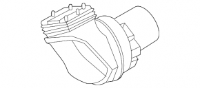 Air duct for Hyundai Tucson 22-25 2.5 filter