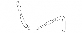 Brake hose front right BMW X5 E70 07-13