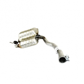 Muffler rear part with barrel left Chrysler 300 11-14 3.6