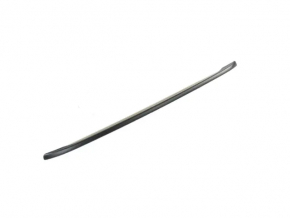 Railing longitudinal right Jeep Compass 17-24 2 parts, black, with chrome inserts, without seal